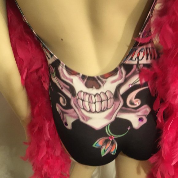 RARE y2k style Ed Hardy dress with gorgeous graphics and crystal details! - Picture 9 of 13